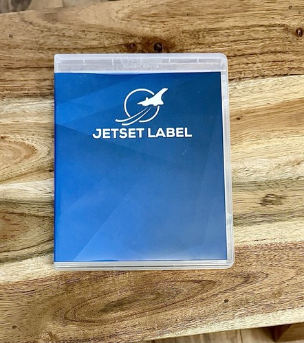 Jetset label barcode design - label,