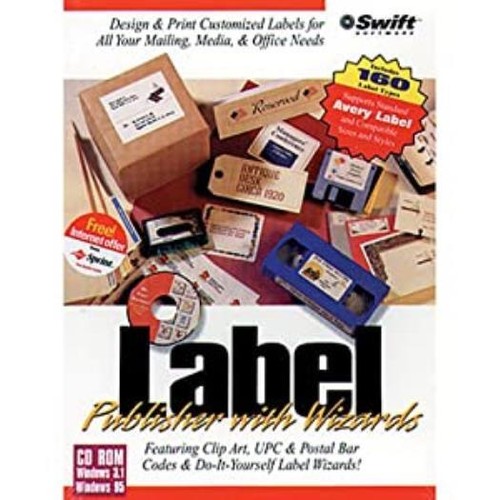 Editore etichette con