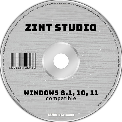 Zint studio software - studio,